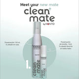 CleanMate telas 150 ml quitamanchas para telas elaborado con la más alta tecnología. Ideal para ropa, calzado, muebles y más.